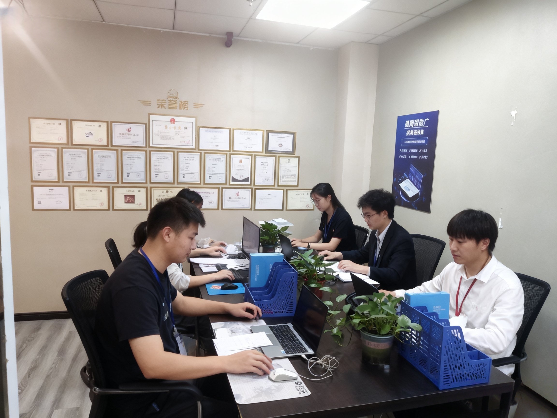 网推传媒有限公司工作场景实拍